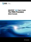 Image for SAS/STAT 9.22 User&#39;s Guide : The FREQ Procedure (Book Excerpt)