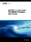 Image for SAS/STAT(R) 9.22 User&#39;s Guide : The MIXED Procedure (Book Excerpt)