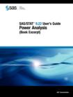 Image for SAS/STAT 9.22 User&#39;s Guide : Power Analysis (Book Excerpt)