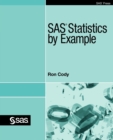 Image for SAS statistics by example