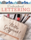 Image for Embroidered lettering
