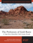 Image for The prehistory of Gold Butte  : a virgin river hinterland, Clark County, Nevada