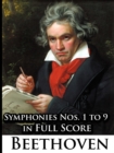 Image for Ludwig Van Beethoven - Symphonies Nos. 1 to 9 in Full Score