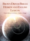 Image for Brown-Driver-Briggs Hebrew and English Lexicon