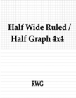 Image for Half Wide Ruled / Half Graph 4x4