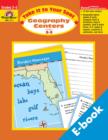 Image for Geography Centers, Grades 2-3.