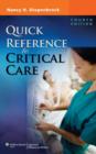 Image for Quick Reference to Critical Care
