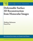 Image for Deformable Surface 3D Reconstruction from Monocular Images