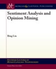 Image for Sentiment analysis and opinion mining