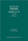 Image for Mass in D, Op.10 : Vocal score