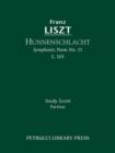 Image for Hunnenschlacht, S.105 : Study score