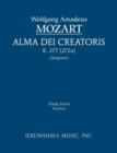 Image for Alma Dei creatoris, K.277 / 272a : Study score