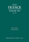 Image for Psalm 150, M.69 : Vocal score