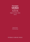 Image for Aida, Opera in Four Acts : Vocal score