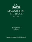 Image for Magnificat in D major, BWV 243 : Study score