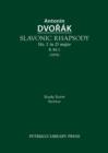 Image for Slavonic Rhapsody in D major, B.86.1 : Study score