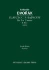 Image for Slavonic Rhapsody in G minor, B.86.2 : Study score