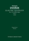 Image for Slavonic Rhapsody in A-flat major, B.86.3 : Study score