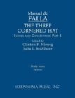 Image for The Three-Cornered Hat, Scenes and Dances from Part 1 : Study score