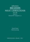 Image for Neue Liebeslieder, Op.65 : Vocal score