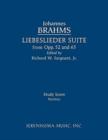 Image for Liebeslieder Suite from Opp.52 and 65 : Study score