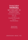 Image for My Heart is Inditing, HWV 261 : Vocal score