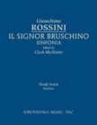 Image for Il Signor Bruschino Sinfonia : Study score