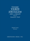 Image for Jerusalem, Airs de Ballet : Study score