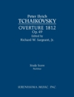 Image for Overture 1812, Op.49 : Study score