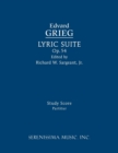 Image for Lyric Suite, Op.54 : Study score
