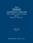 Image for L&#39;Apprenti sorcier : Study score