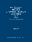 Image for Andante e rondo ongarese, Op.35 : Study score