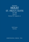 Image for St. Paul&#39;s Suite, H.118 : Full score