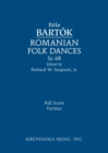 Image for Romanian Folk Dances, Sz.68 : Full score