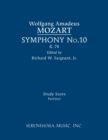 Image for Symphony No.10, K.74 : Study score