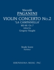 Image for Violin Concerto No.2, MS 48 : Study score