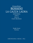 Image for La Gazza ladra sinfonia : Study score