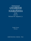 Image for Habanera, D 63 : Study score