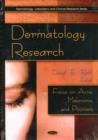Image for Dermatology research focus on acne, melanoma, and psoriasis