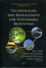 Image for Technologies and management for sustainable biosystems