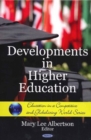 Image for Developments in Higher Education