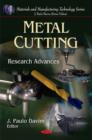 Image for Metal cutting  : research advances