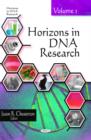 Image for Horizons in DNA researchVolume 1