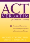 Image for ACT Verbatim for Depression and Anxiety
