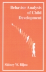 Image for Behavior Analysis of Child Development