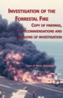 Image for Investigation of Forrestal Fire : Copy of findings, recommendations and opinions of investigation into fire on board USS Forrestal (CVA 59)