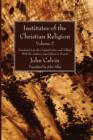 Image for Institutes of the Christian Religion Vol. 2