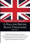 Image for A Plea for British Black Theologies, Volume 2