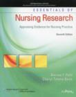 Image for Essentials of Nursing Research : Appraising Evidence for Nursing Practice