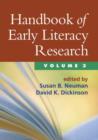 Image for Handbook of Early Literacy Research